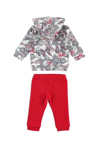 iDO Kids Hanorac cu imprimeu si pantaloni sport Fete