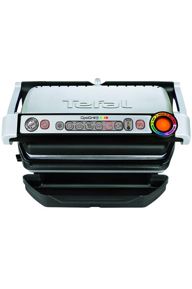 Tefal Gratar electric  Optigrill+ Wafles , 2000 W, 6 programe, Indicator pentru nivelul de gatire, Placi detasabile, Accesoriu pentru gofre, Negru/Argintiu Femei