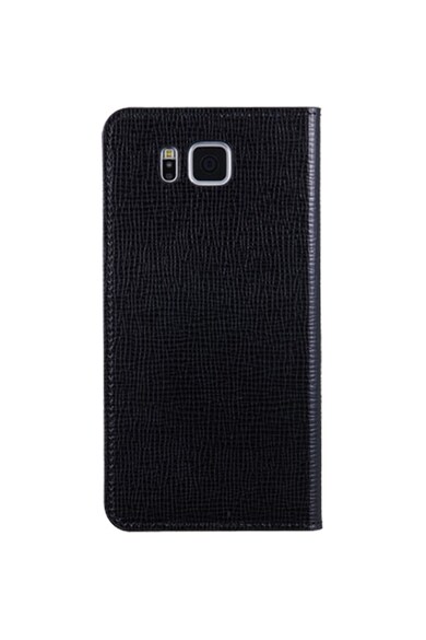 Anymode Husa de protectie  Agenda pentru Samsung Galaxy Apha, Black Femei