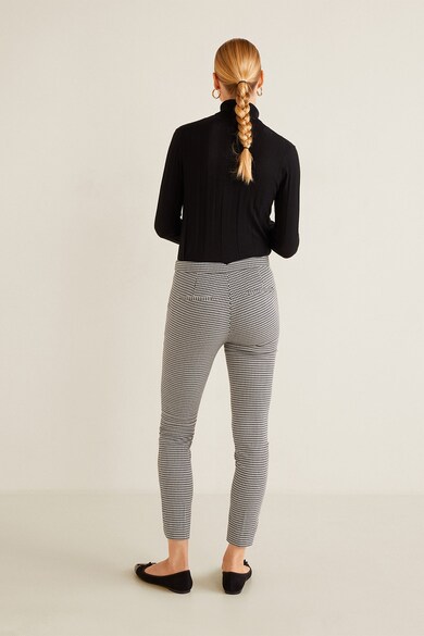 Mango Skinny fit crop nadrág női