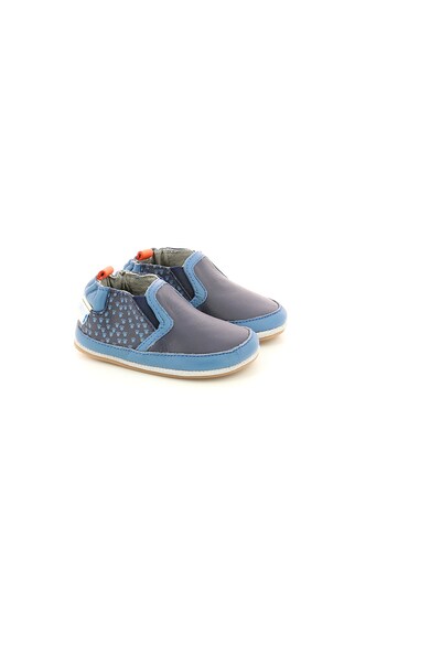 Robeez kids Pantofi slip-on casual de piele Baieti