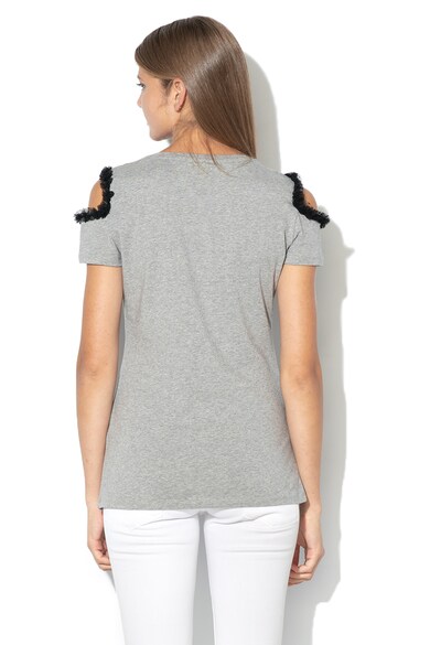 Liu Jo Вталена тениска с отвори на раменете Жени