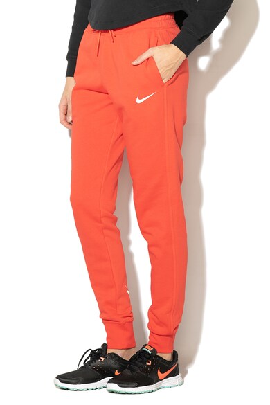 Nike Pantaloni sport cu imprimeu logo Femei