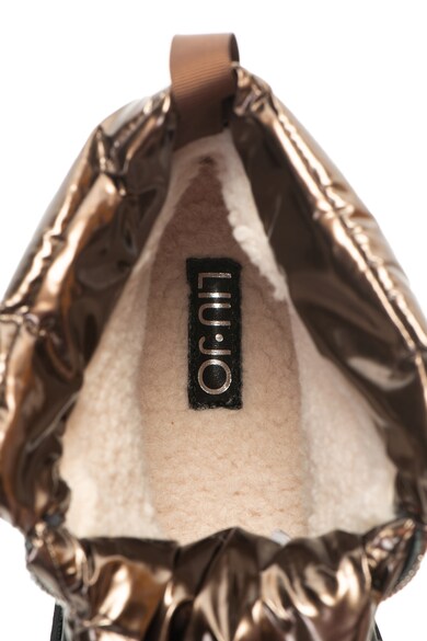 Liu Jo Ghete cu aspect matlasat si catuseala din material teddy Alison Femei