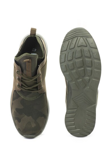 BLEND Pantofi sport slip-on cu model camuflaj Barbati