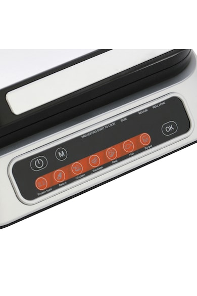 Star-Light Gratar electric  , 2100W, 6 programe automate de gatit, Senzor automat pentru gatit, Inox Femei
