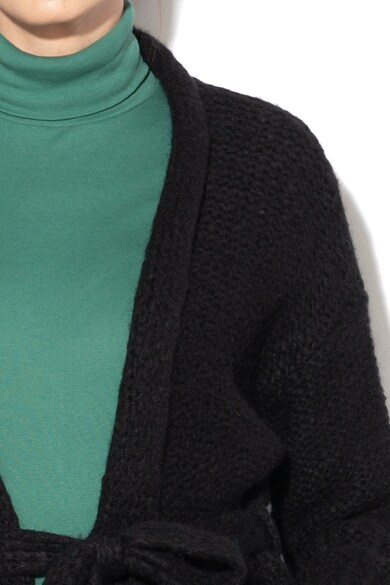 United Colors of Benetton Cardigan din amestec de lana cu cordon Femei