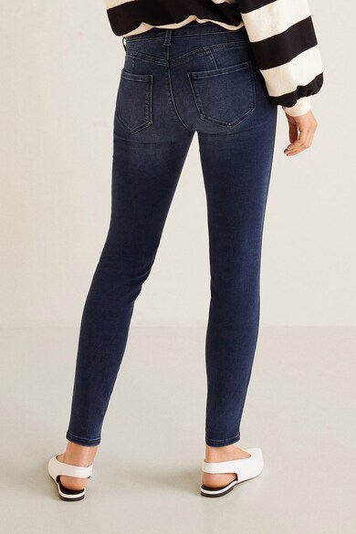 Mango Blugi skinny cu aspect decolorat Uptown Femei