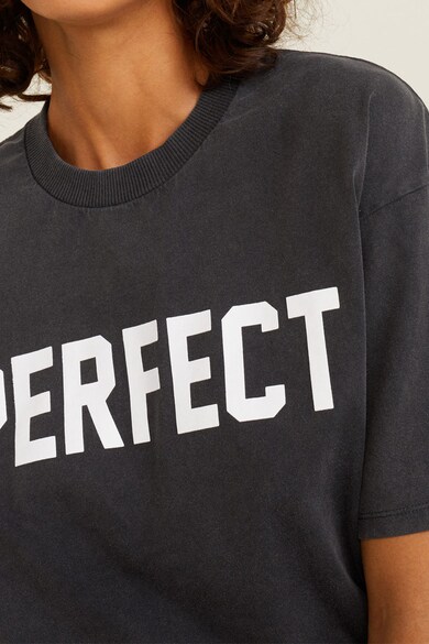 Mango Tricou lejer cu imprimeu Perfect Femei