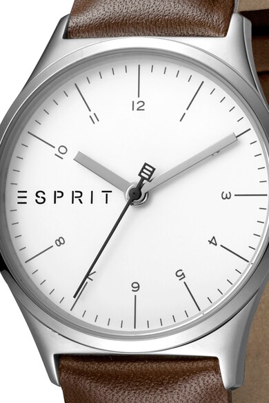 Esprit Quartz, Часовник Essential с кожена каишка Жени