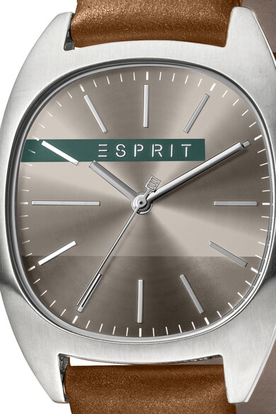 Esprit Infinity bőrszíjas karóra férfi