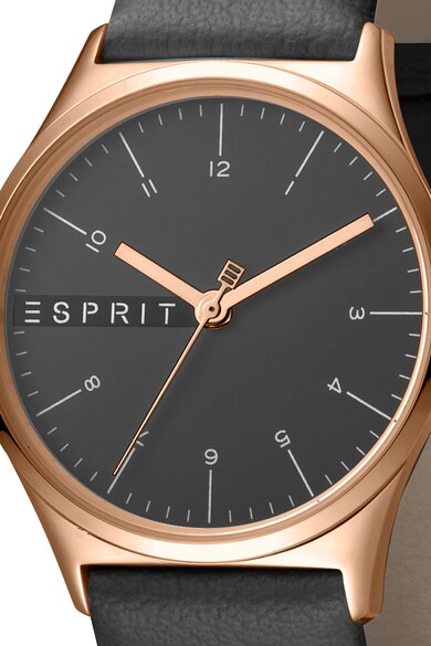 Esprit Quartz, Часовник Essential с кожена каишка Жени