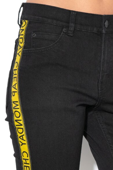 Cheap Monday Uniszex skinny farmernadrág dekoratív oldalszegéllyel férfi