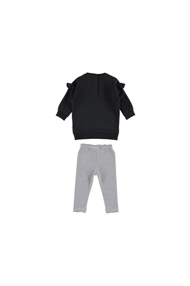 iDO Kids Bluza sport si colanti cu model in dungi Fete