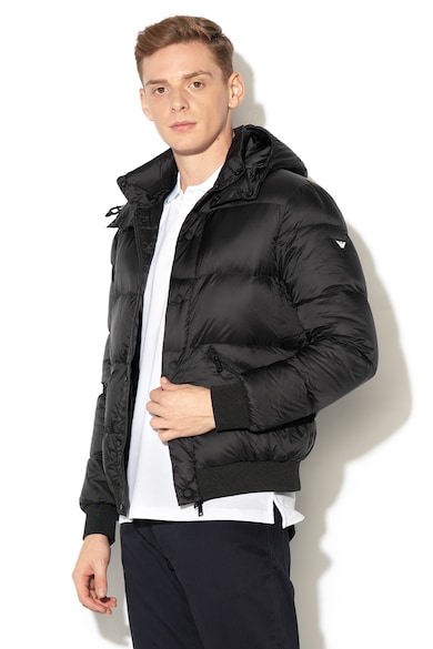 hug Inlay Secret Geaca cu umplutura cu puf si gluga detasabila Emporio Armani (6Z1B841NUFZ-0999) | Fashion Days hug Inlay Secret Geaca cu umplutura cu puf si gluga detasabila Emporio Armani (6Z1B841NUFZ-0999) | Fashion Days