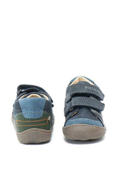 Primigi Nubuk bőr sneakers cipő kontrasztos részletekkel Fiú