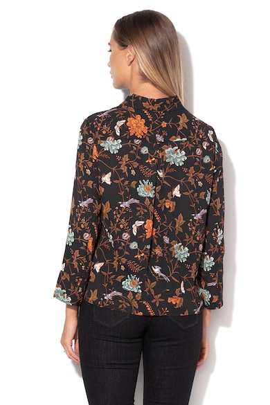 Silvian Heach Collection Флорална риза Clarington с 3/4 ръкави Жени