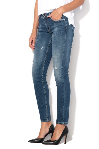 Silvian Heach Collection Blugi skinny cu aspect deteriorat Kate Femei