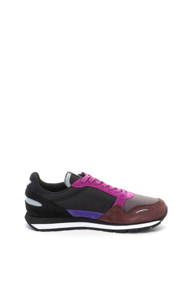 Emporio Armani Sneakers cipő nyersbőr anyagbetétekkel női