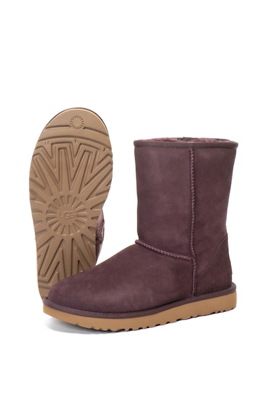 UGG Ghete fara inchidere, impermeabile din piele intoarsa Classic Short II Femei