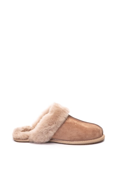 UGG Papuci de piele intoarsa cu captuseala de blana Scuffette Femei