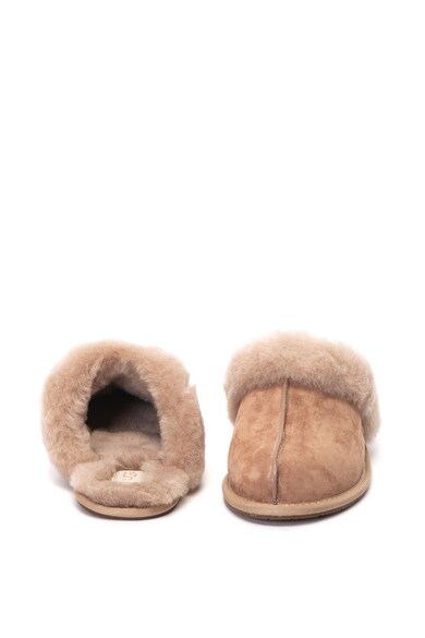 UGG Papuci de piele intoarsa cu captuseala de blana Scuffette Femei