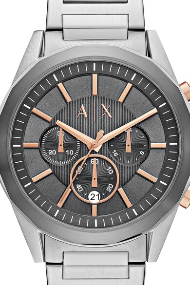 ARMANI EXCHANGE Drexler fémszíjas chrono karóra férfi