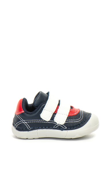 bibi kids Pantofi sport de piele cu velcro Baieti