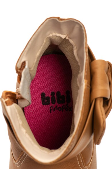 bibi kids Ghete de piele, cu funda Basic Fete