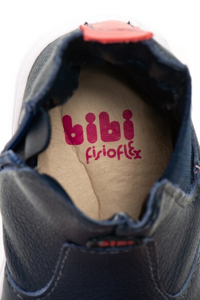 bibi kids Agility középmagas bőr sneakers cipő Fisioflex talpbetéttel Fiú