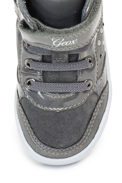 Geox Kilwi középmagas szárú nyersbőr sneakers cipő strasszkövekkel Lány
