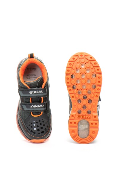 Geox Pantofi sport cu LED-uri si inchidere cu velcro Android Baieti