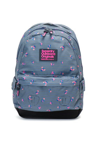 SUPERDRY Rucsac cu dungi si model floral Femei