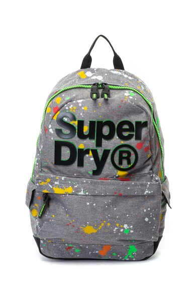 SUPERDRY Rucsac cu logo in relief Splatter Montana Barbati