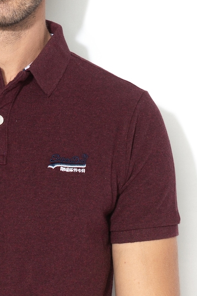 SUPERDRY Tricou polo cu logo brodat Barbati