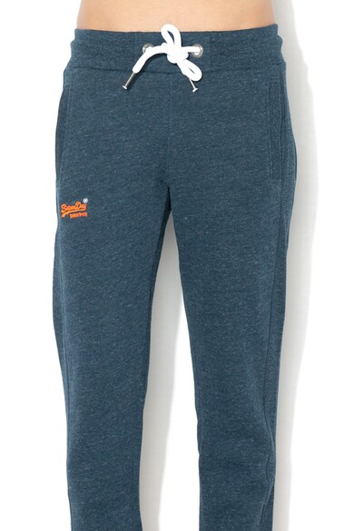 SUPERDRY Pantaloni sport slim fit cu captuseala din fleece Barbati