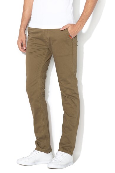 SUPERDRY Pantaloni chino straight fit International Barbati