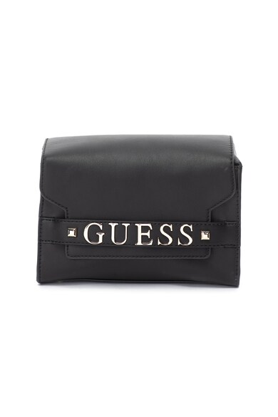 GUESS Geanta crossbody de piele ecologica, cu aplicatie logo Felix Femei