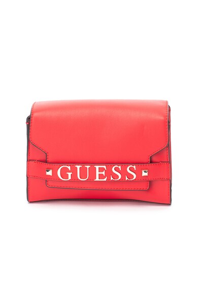 GUESS Geanta crossbody de piele ecologica, cu aplicatie logo Felix Femei