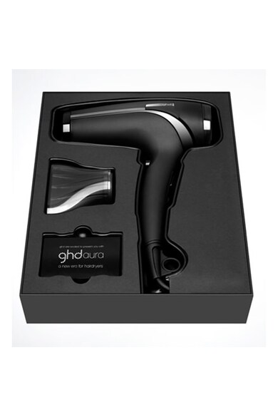 GHD Uscator profesional de par  Aura, Laminair, tehnologie Cool Wall, 2 viteze, 3 setari temperatura, Cool Shot, Negru Femei