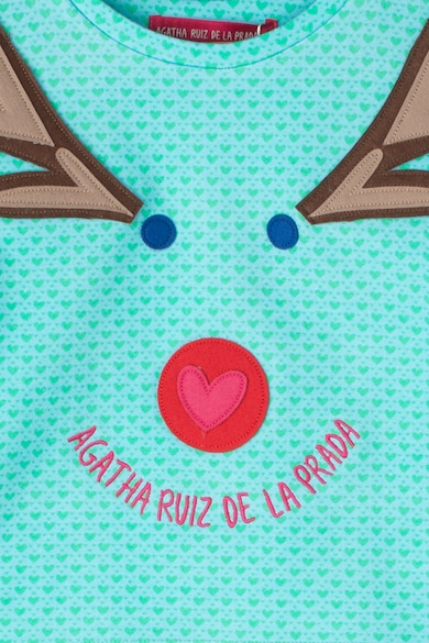 Agatha Ruiz de la Prada Bluza cu aplicatii grafice Laponia Fete