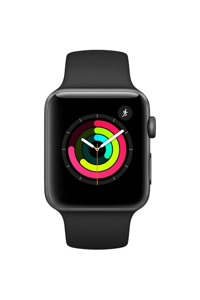 Apple Смарт часовник  Watch 3, GPS, Корпус 38 мм, White Sport Band Жени