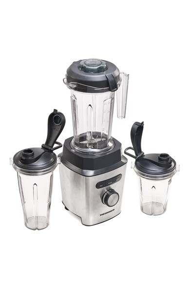 Heinner Blender  , 1500 W, highproblend, 30.000 rpm, 8 lame, , 2 recipiente tritan, Inox Femei