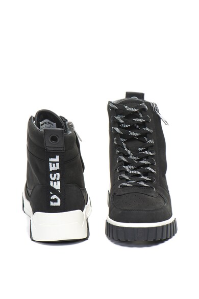 Diesel Rua magas szárú bőr sneakers cipő férfi