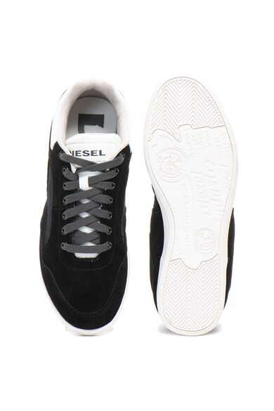 Diesel Pantofi sport de piele intoarsa Happy Barbati