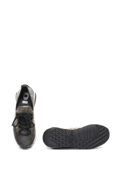 Diesel Pantofi sport slip-on cu aspect metalizat Kby Femei