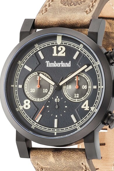 Timberland Ceas cronograf cu o curea de piele Templeton Barbati