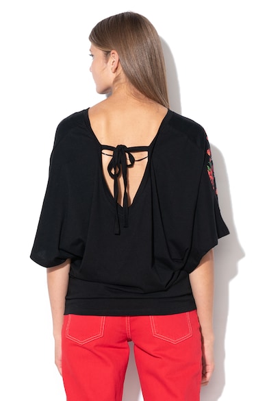 DESIGUAL Блуза Corina с модал и ръкави тип прилеп Жени