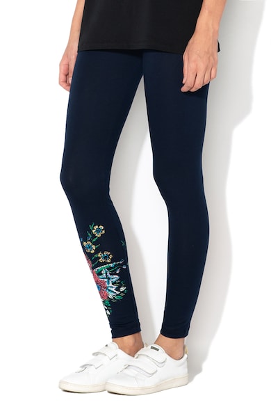 DESIGUAL Sol virágmintás leggings női