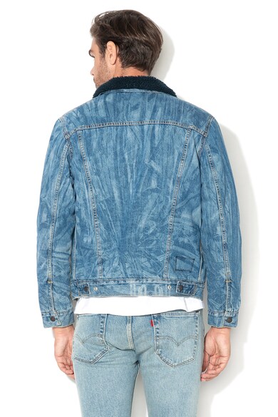 Levi's Jacheta de denim cu blana sherpa Barbati